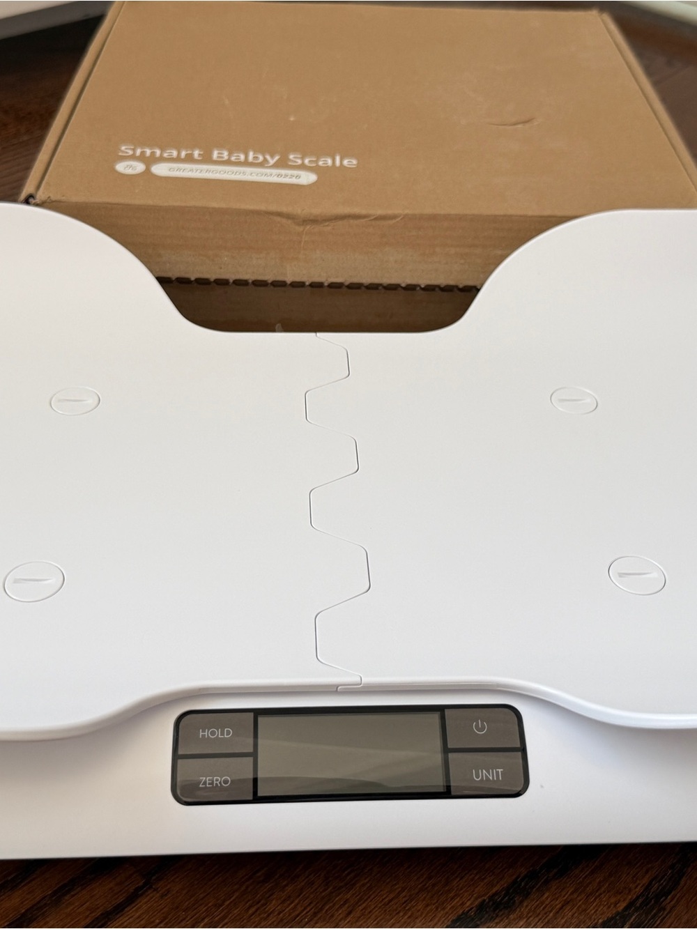 Greater Goods Baby Scale Smart Bluetooth Digital Infant Scale 66lb Capacity